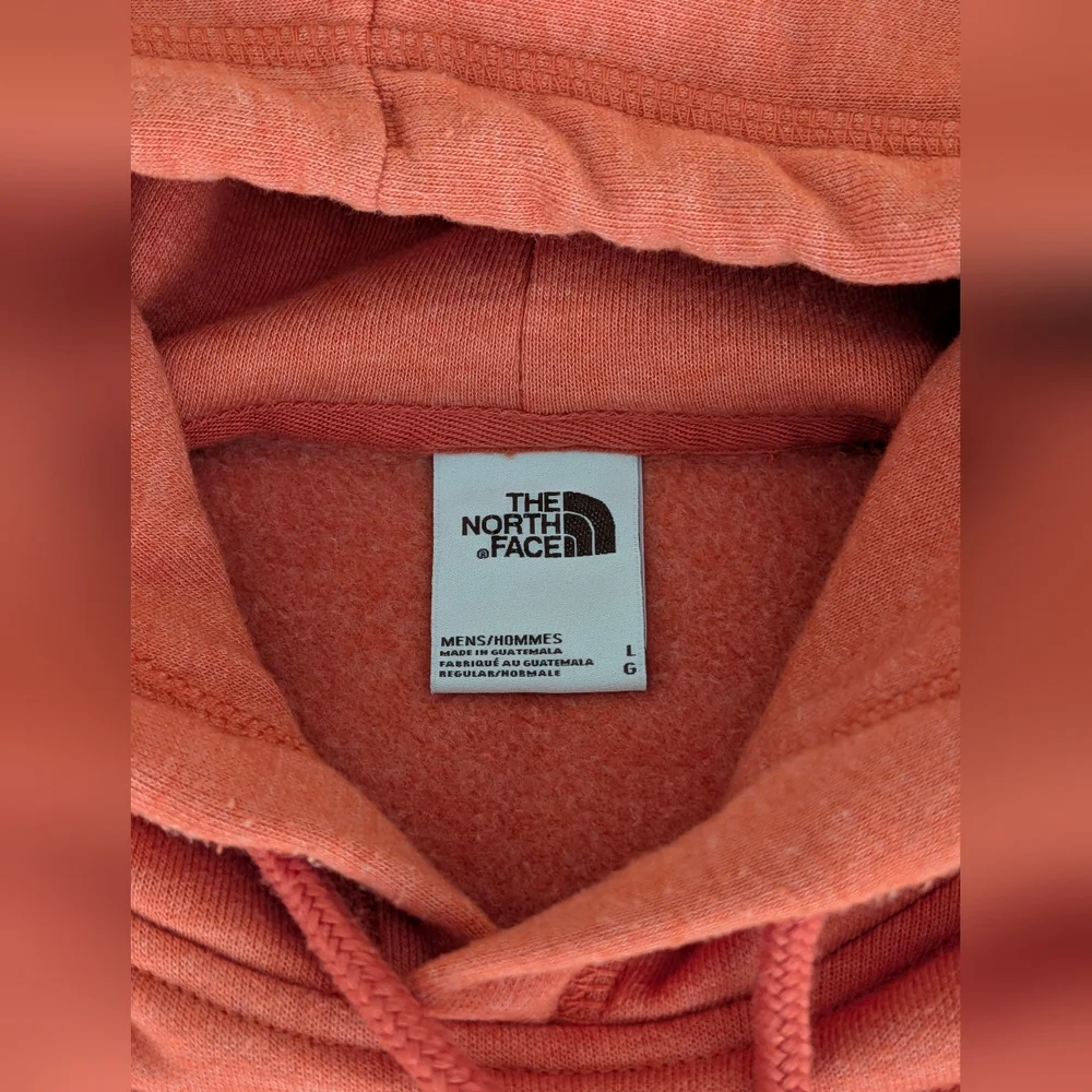 The North Face Men's Vibrant Orange Hoodie - Picture 3 of 4